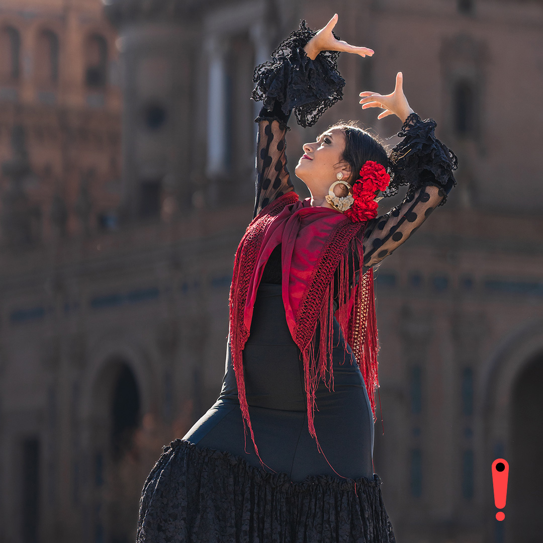 Flamenco Vestito VS-NRO Rosso